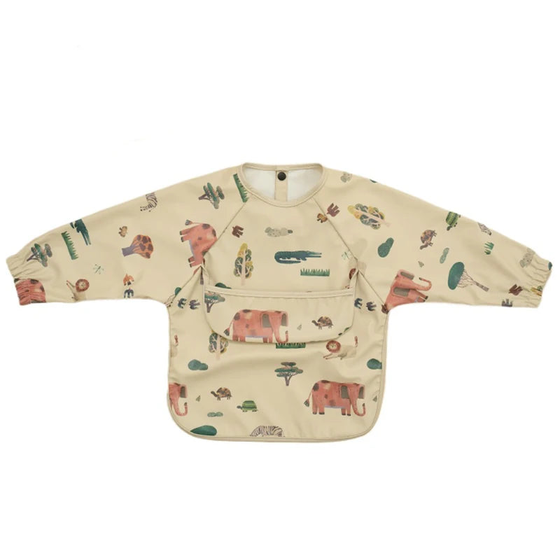Bavoirs pour bébé imperméables, blouse artistique