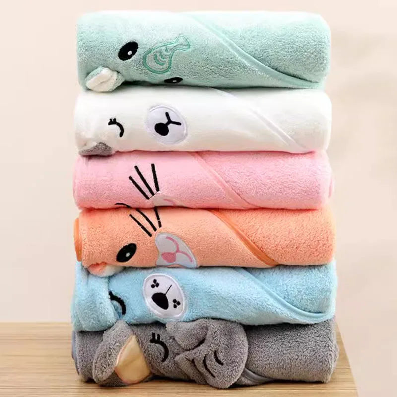 Serviette d’emmaillotage douce pour bébé