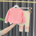 Ensemble t-shirt et pantalon pour fille