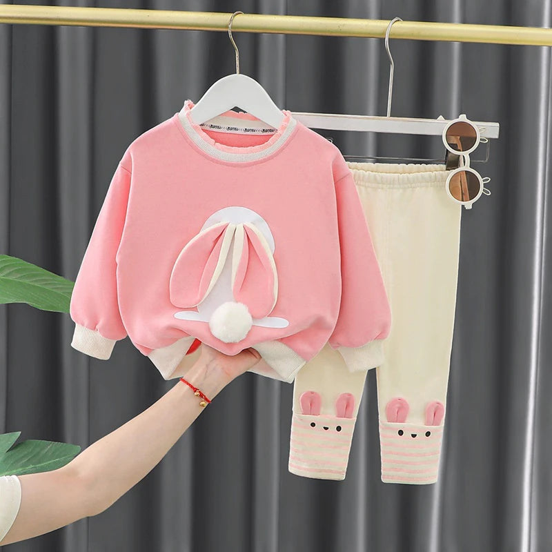 Ensemble t-shirt et pantalon pour fille