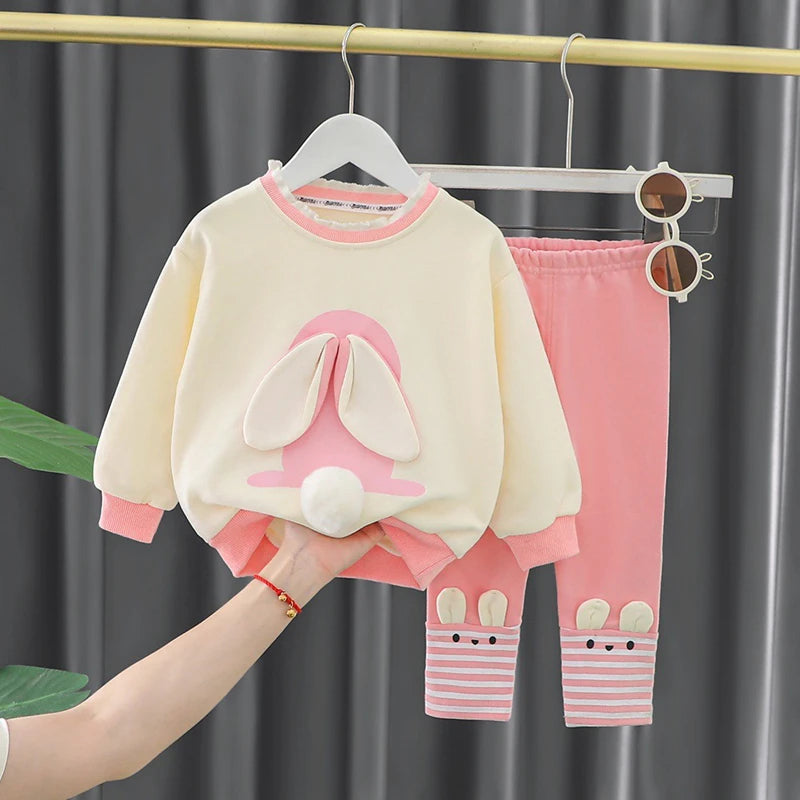 Ensemble t-shirt et pantalon pour fille