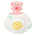 Bain mignon Natation Jet d'eau