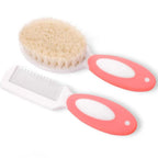 Ensemble de brosses douces pour cheveux de bébé