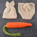 Tenue en tricot pour séance photo de nouveau-né