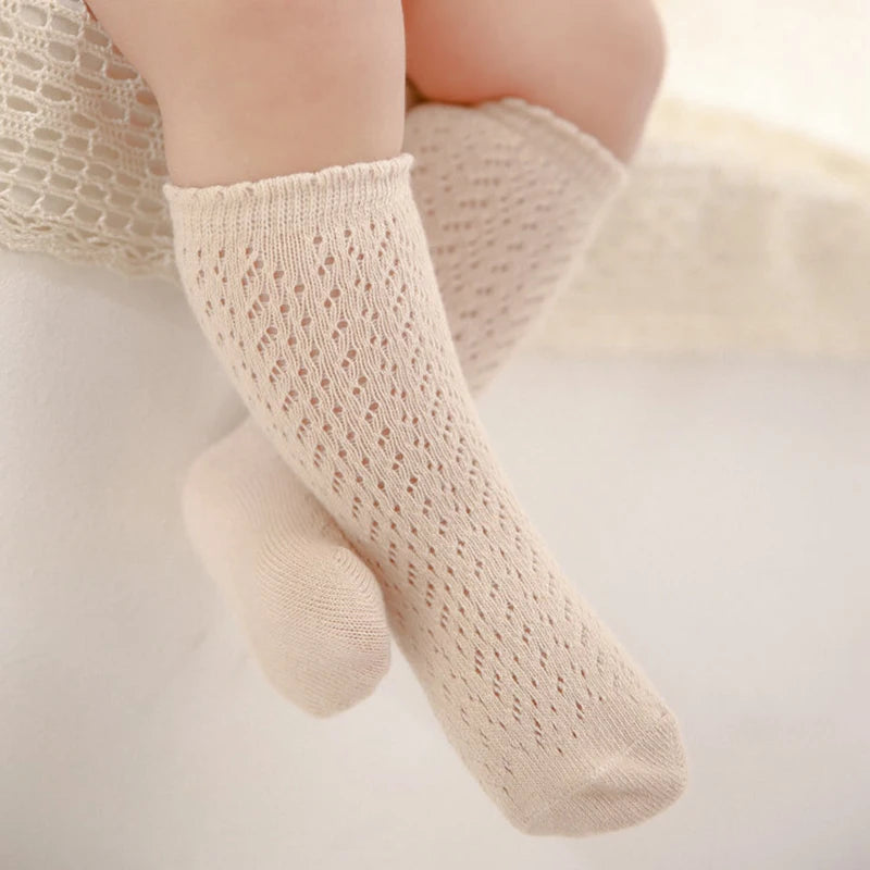 Chaussettes montantes princesse pour fille