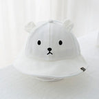Chapeau de soleil bébé ours mignon avec oreilles