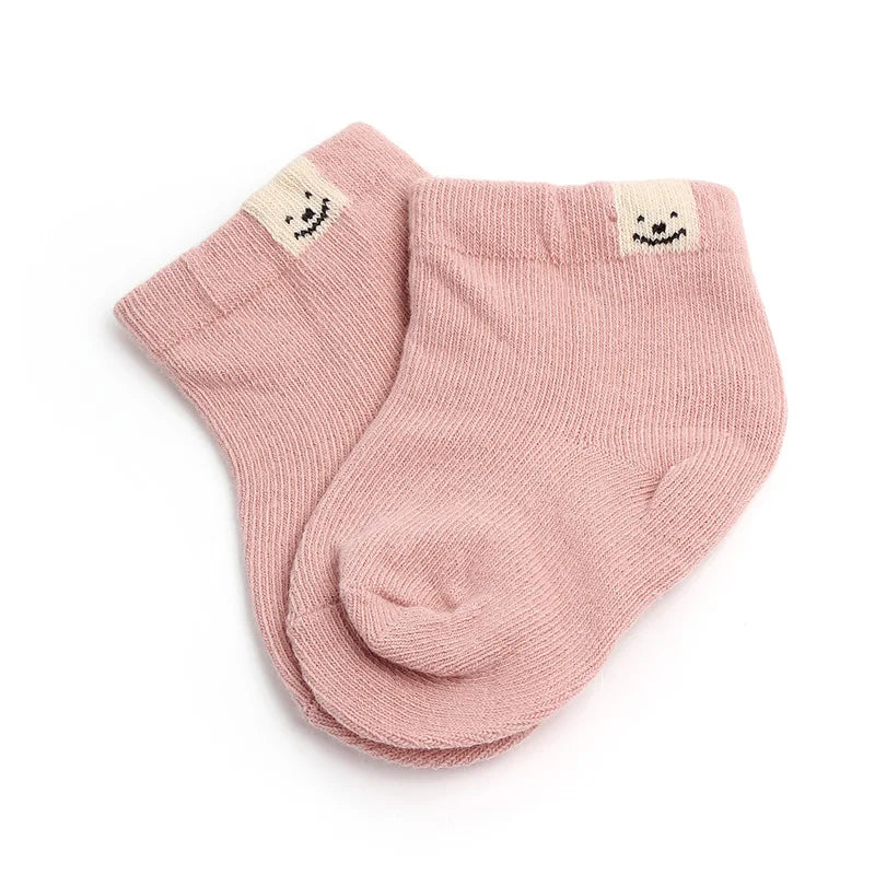 Lot de chaussettes douces en coton pour bébé