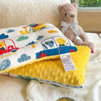 Almohada de terciopelo suave para bebé