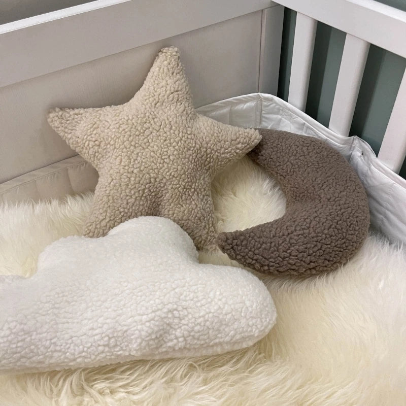 Coussin de pose lune pour nouveau-né