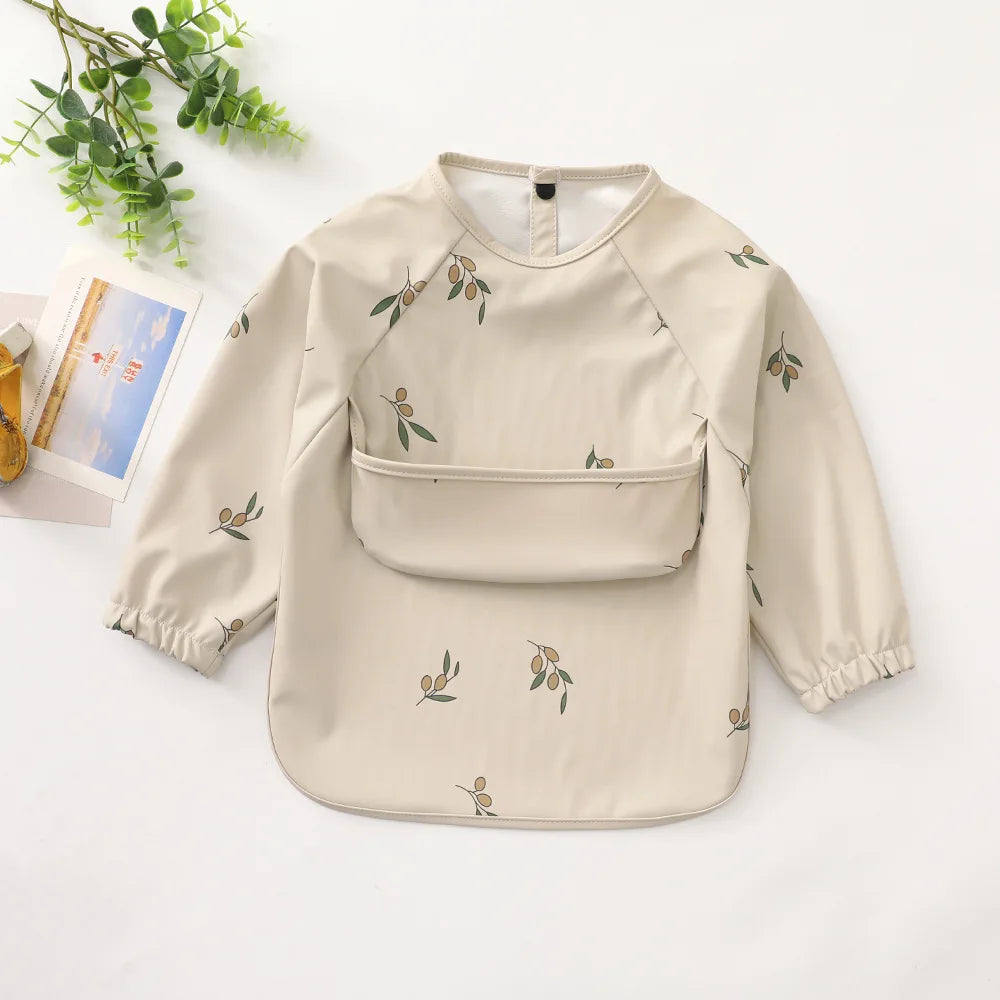 Bavoirs pour bébé imperméables, blouse artistique