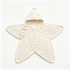 Barboteuse pour bébé en crochet avec étoile de mer