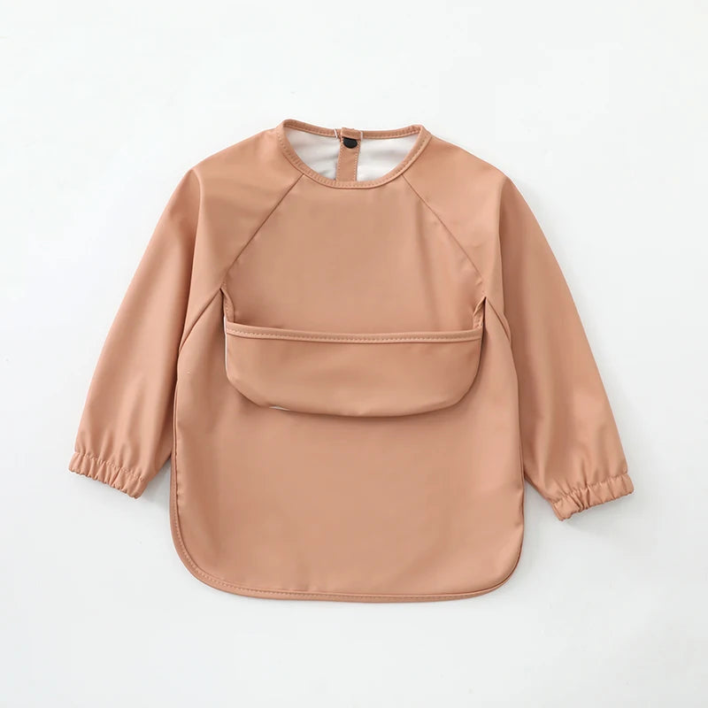 Bavoirs pour bébé imperméables, blouse artistique