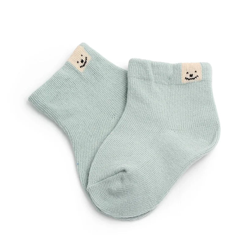 Lot de chaussettes douces en coton pour bébé