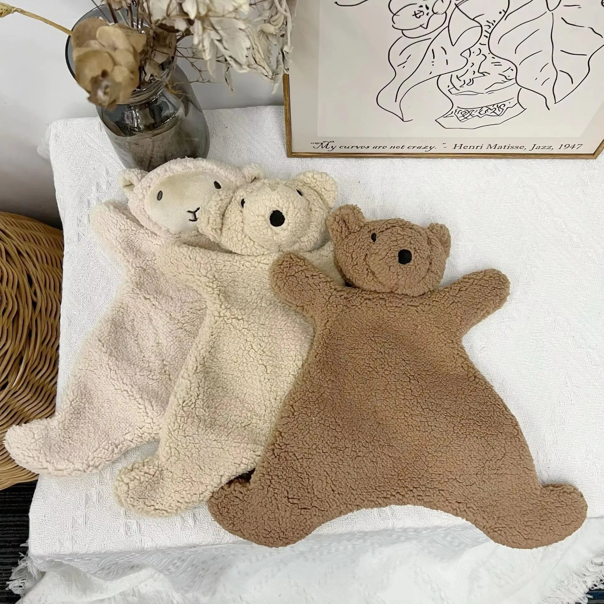 Adorable doudou bébé ours
