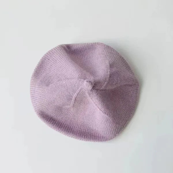 Béret en tricot pour nouveau-né