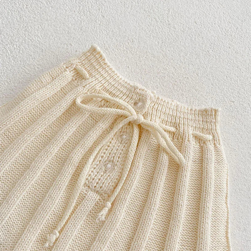 Ensemble blouse fleurie et bloomer pour fille