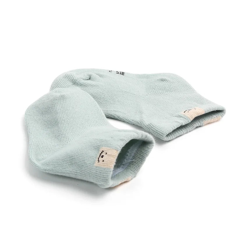 Lot de chaussettes douces en coton pour bébé