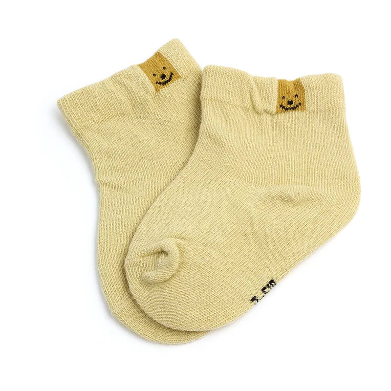 Lot de chaussettes douces en coton pour bébé