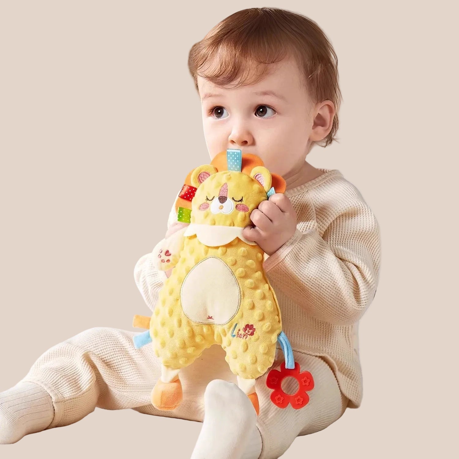 Doudou suave de peluche para bebé