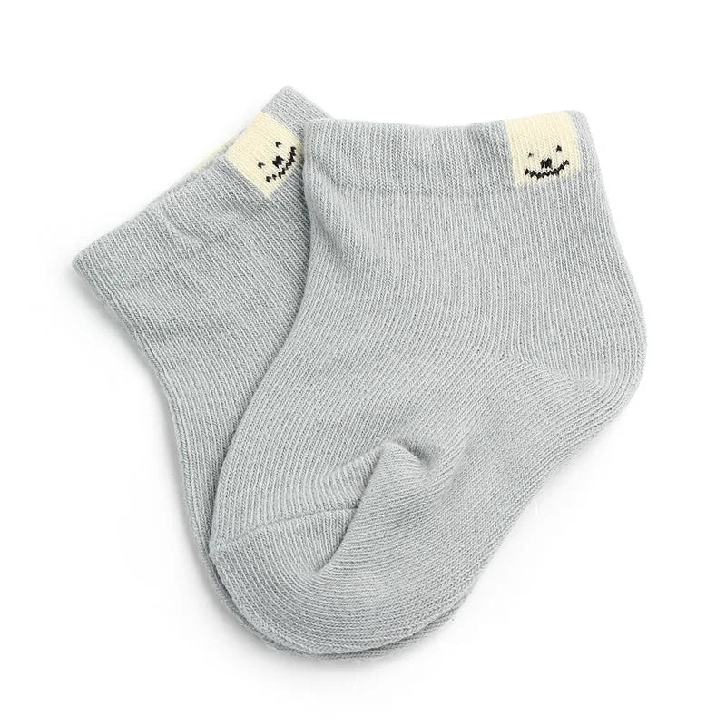 Lot de chaussettes douces en coton pour bébé